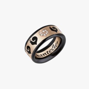 Anello Carousèl Smalto Nero
