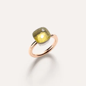 Anello Nudo Classic Quarzo Lemon