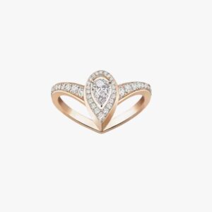 Anello Fiery Oro Rosa e Diamanti