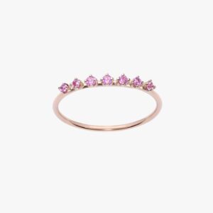 Anello Pink Long Solitaire