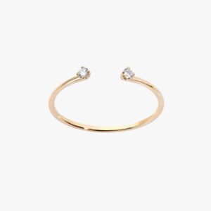 Anello Double Solitaire Yellow