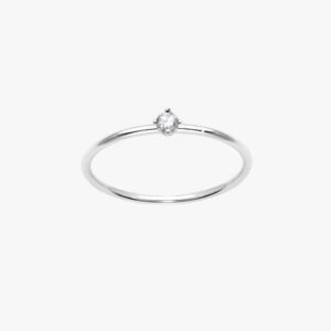 Anello White Solitaire White M