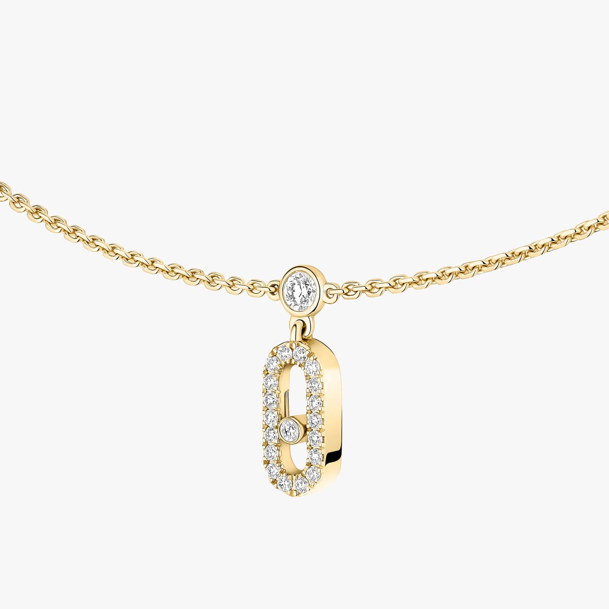 Chocker Move Uno con Charm e Pavè - immagine 3