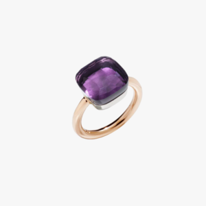 Anello Nudo Maxi Ametista